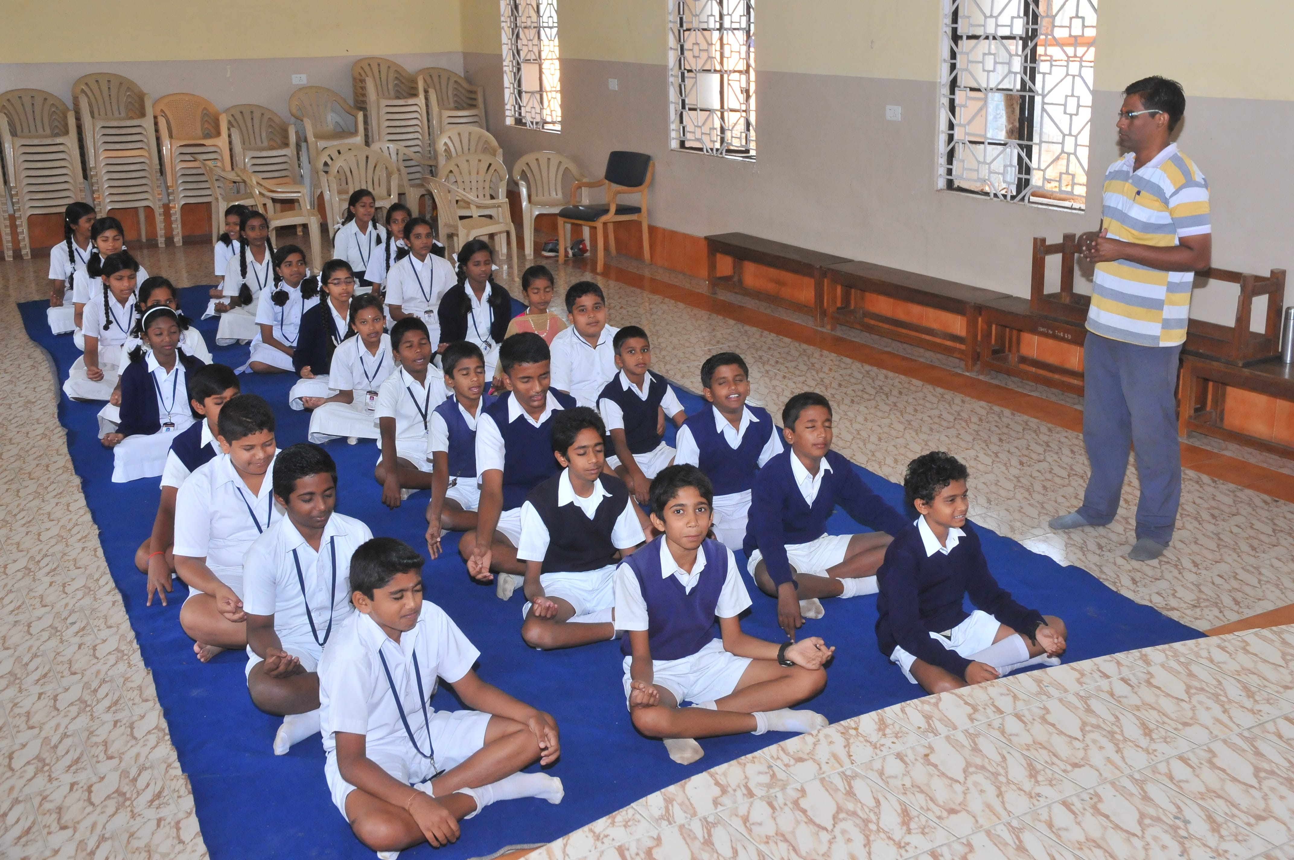 Meditation class